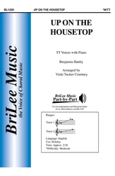 Up on the Housetop Two-Part choral sheet music cover